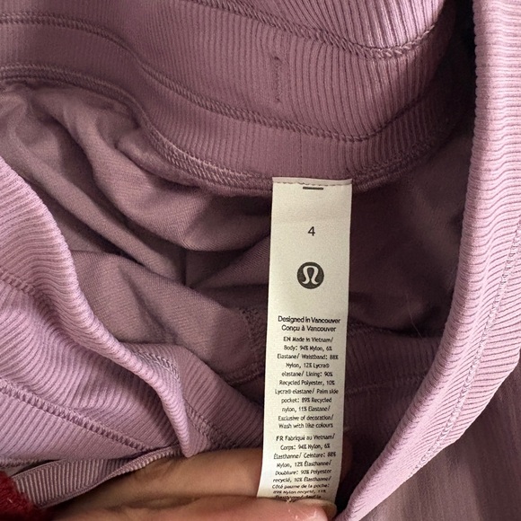 NWT Lululemon Dance Studio Mid-Rise Pant in Lavender Lux - Picture 6 of 11